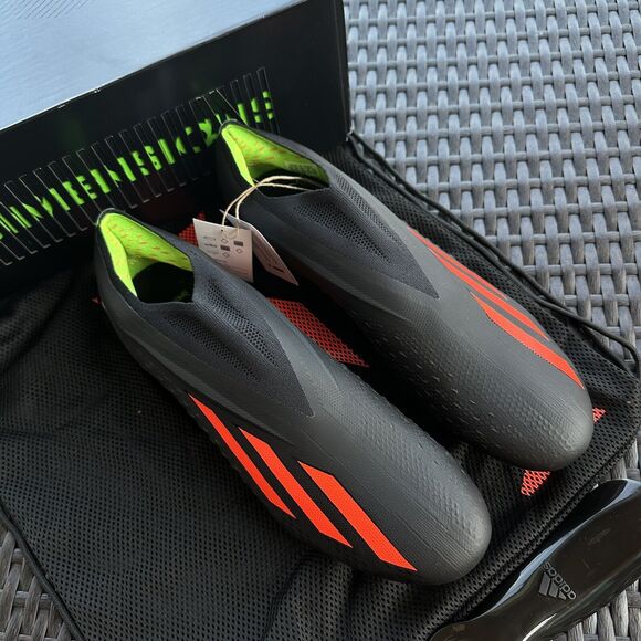 Adidas X Speedportal+ FG Black Orange Men\'s Soccer Cleats GW8410 Size 13 main image 12